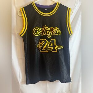 City of Angels Black and Yellow Men's Jersey